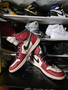 🔥 Nike SB x Air Jordan 1 Retro High OG Defiant LA to Chicago CD6578-507 Size 13